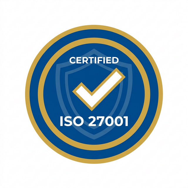 ISO 27001 Certified Badge