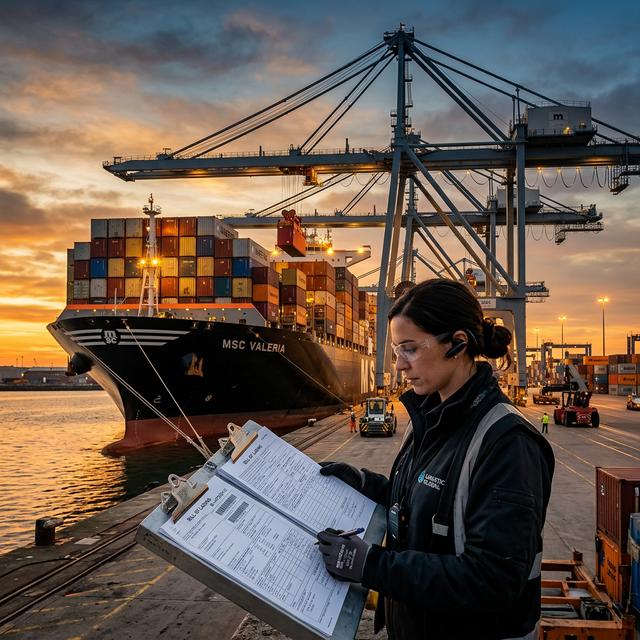 Freight forwarding bill of lading PDF editing